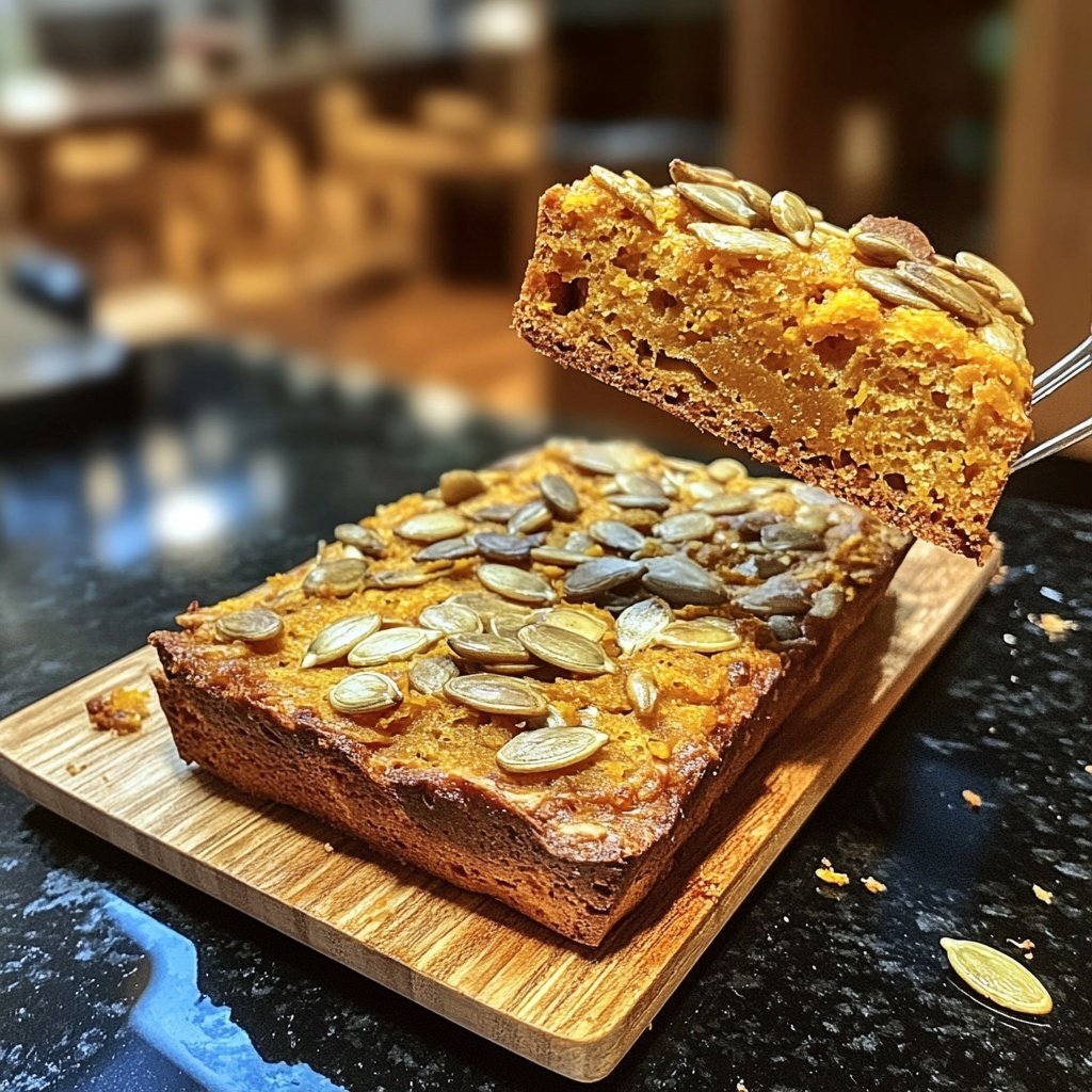 Einfaches Kürbisbrot