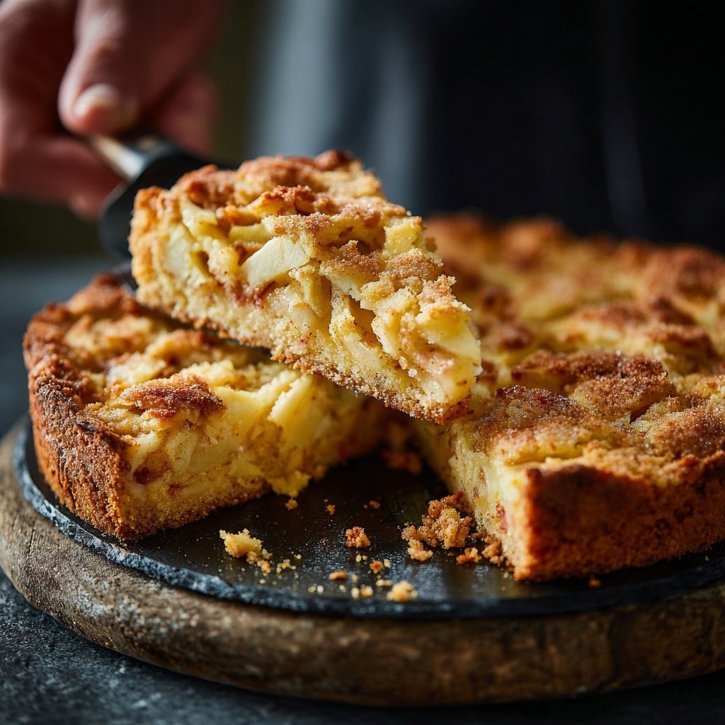 Karottenkuchen Mit Apfelstückchen