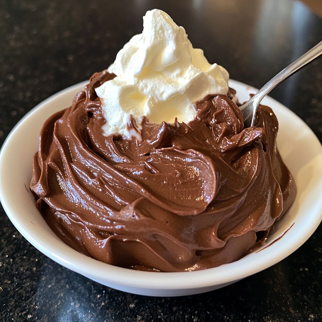 Selbst gemachte Schokoladencreme