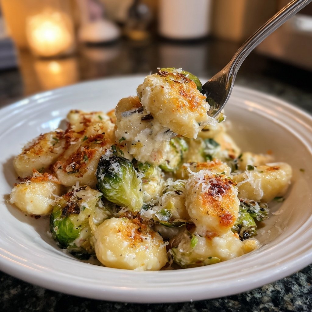 Gnocchi mit Rosenkohl