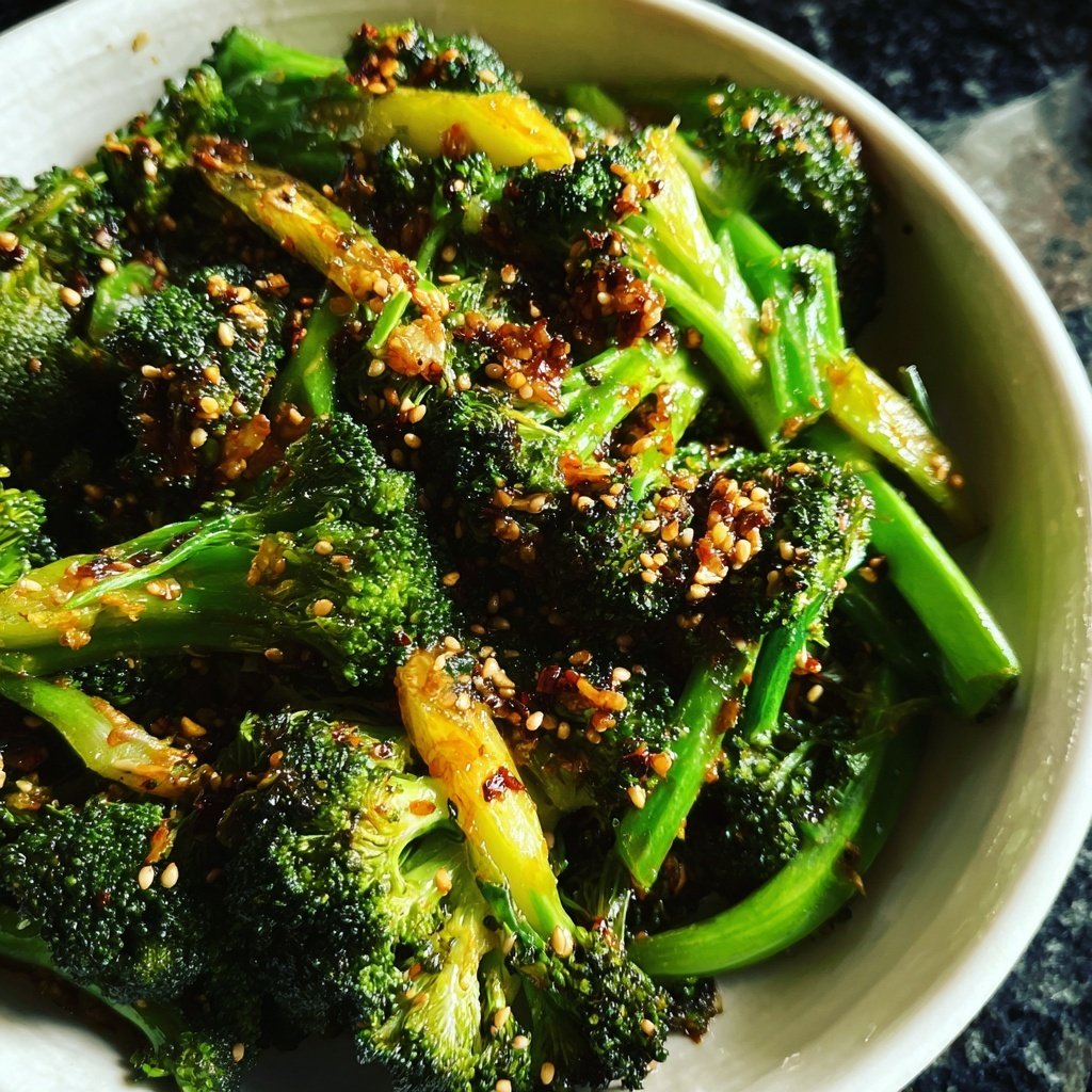 Brokkoli Pfanne Asiatisch