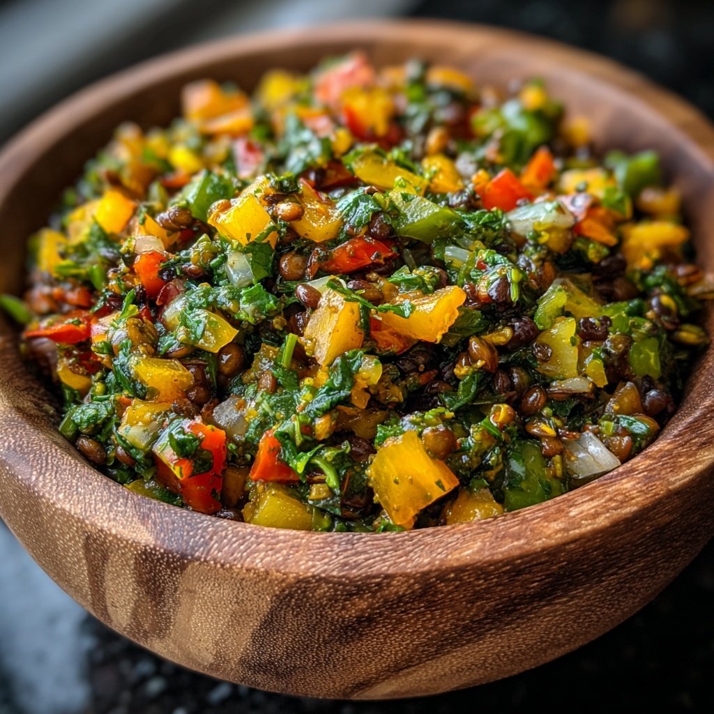 Linsensalat Zum Grillen